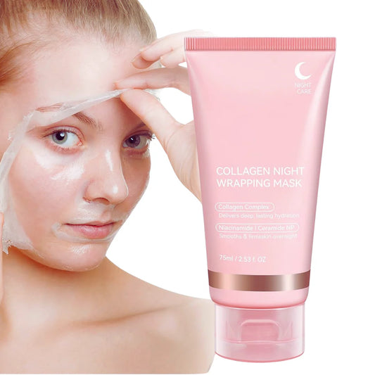 100% ORIGINAL Korean Collagen Overnight Peel-Off Mask | Buy 1 Get 1 FREE🔥